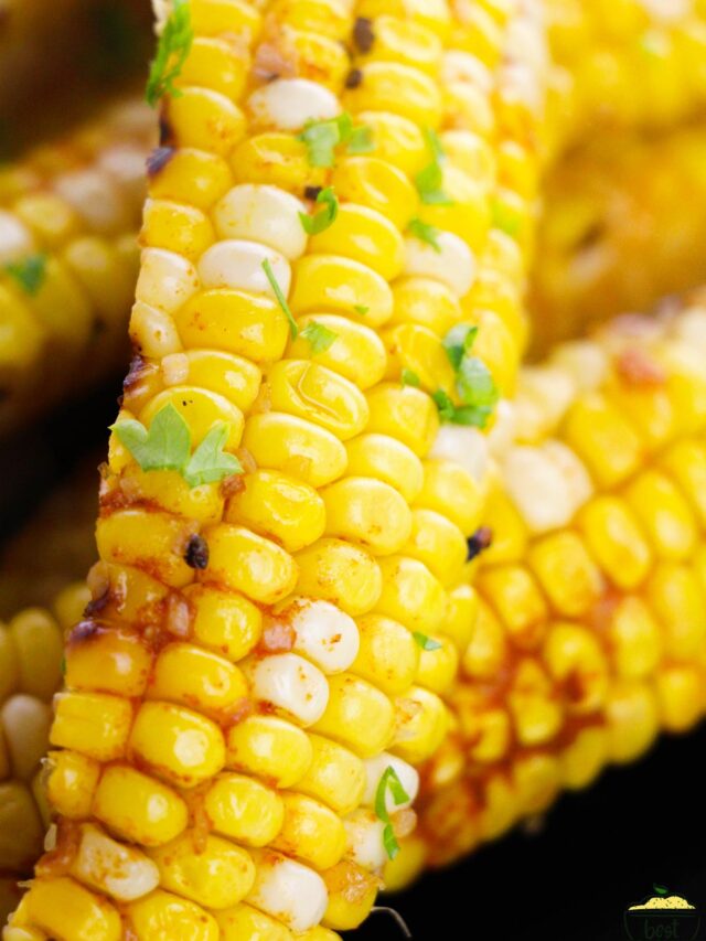 Up close corn ribs