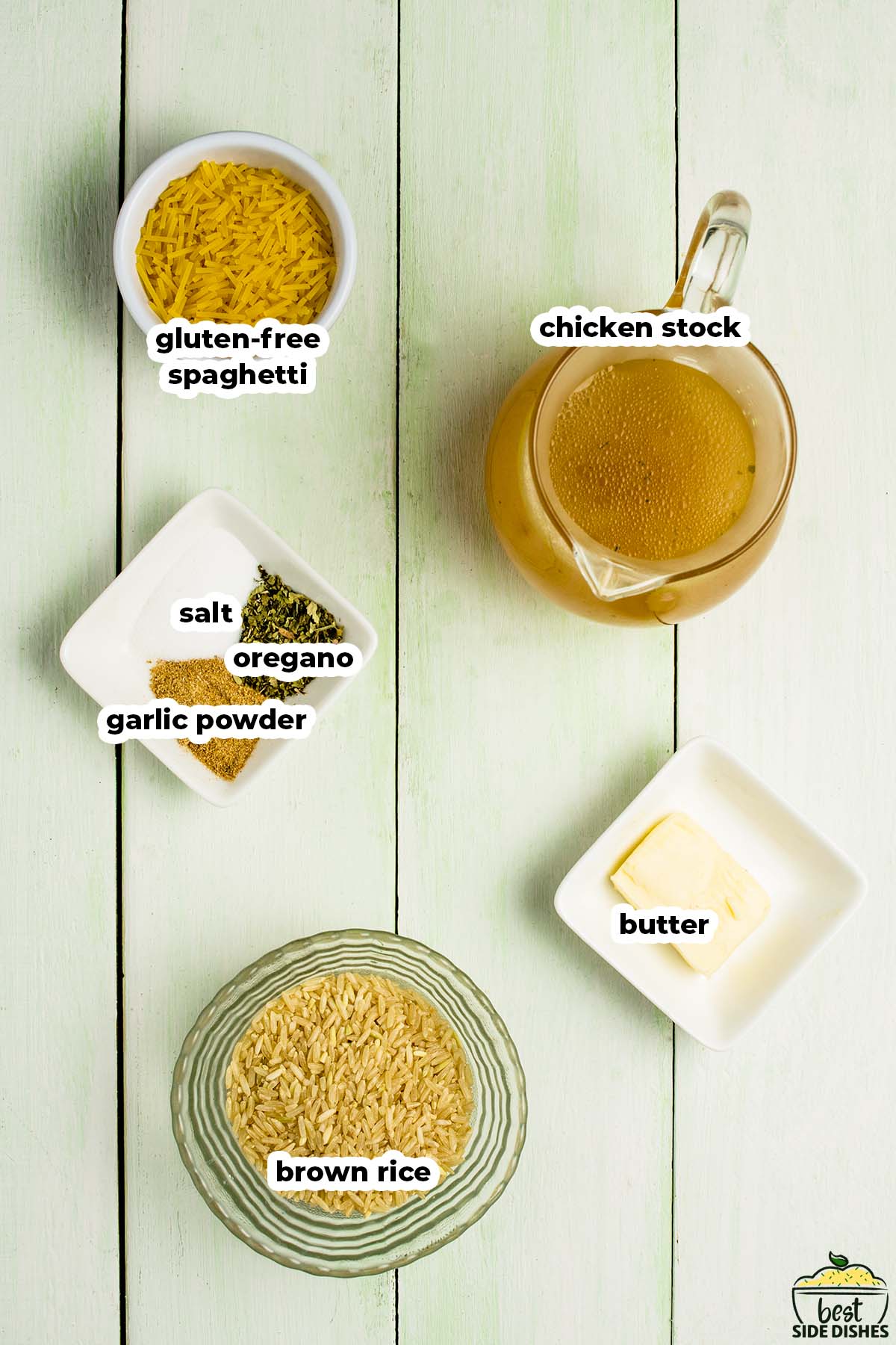 rice a roni ingredients with labels