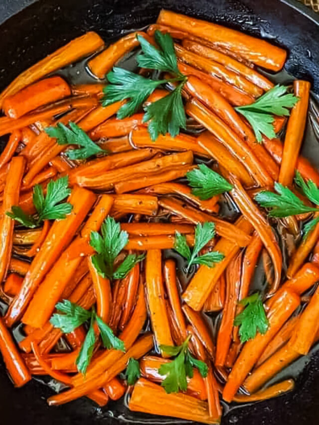 Glazed Carrots with Brown Sugar