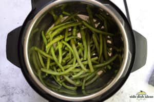pressure cooked green beans