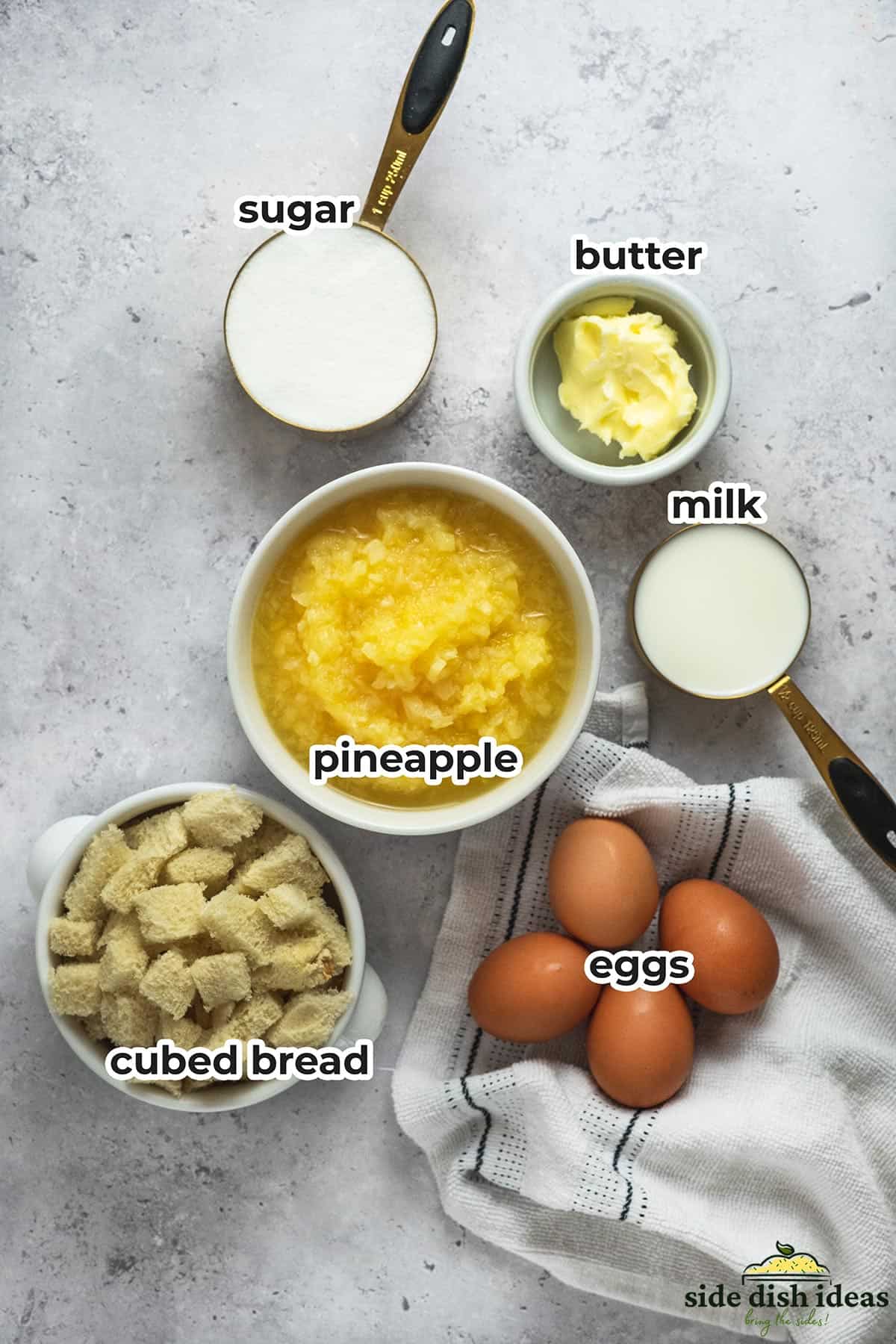 pineapple casserole ingredients